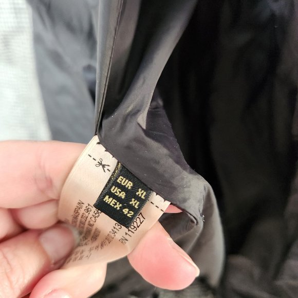 MASSIMO DUTTI Wool Houndstooth Jacquard Puffer Coat - Picture 7 of 9